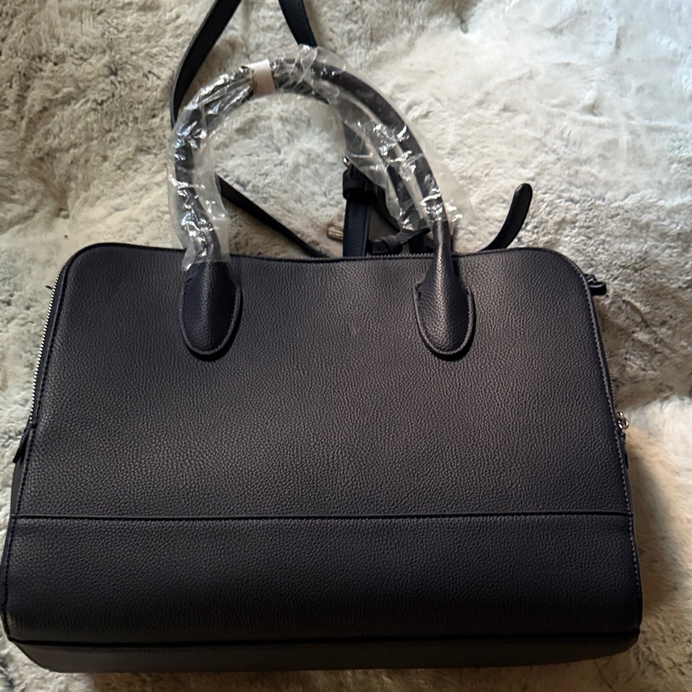 Urban Outfitters Classic dark Navy Satchel - Picture 2 of 5